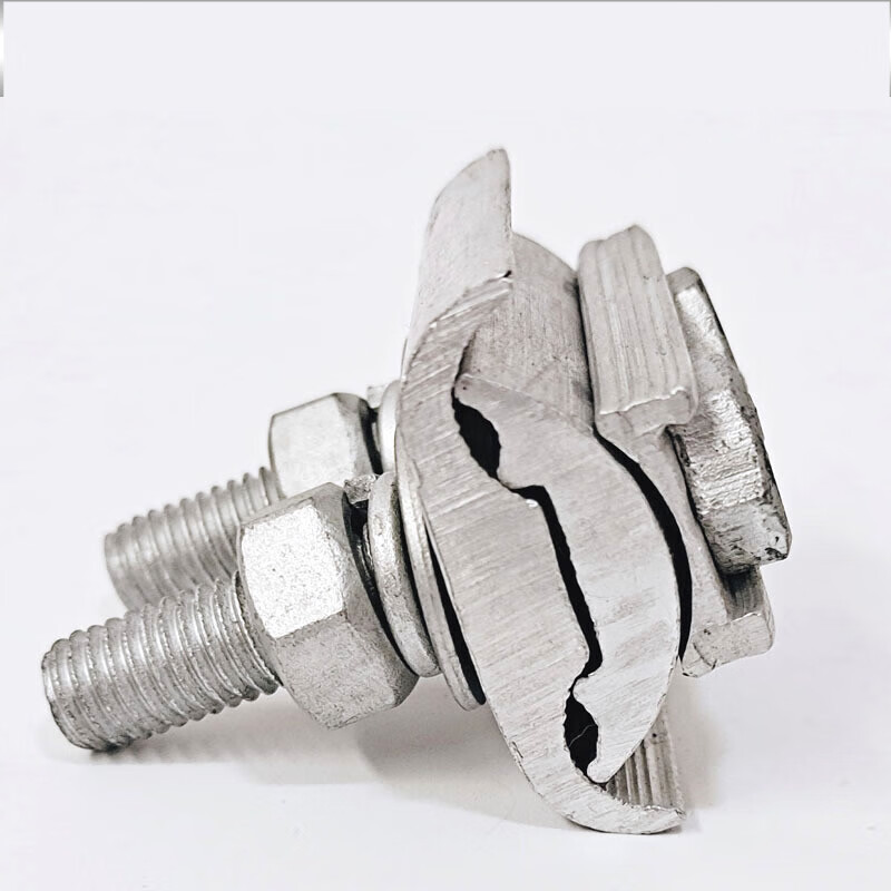 辉周绝缘异型铜铝并沟线夹三节跨径jbl16-400平方接线夹电力金具 jbl