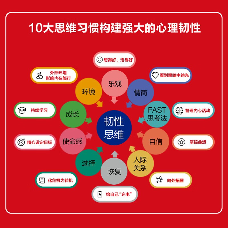 韧性思维：培养逆商、低谷反弹、持续成长（人邮普华出品）详情图