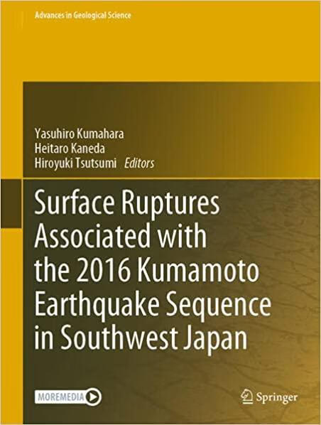 预订 surface ruptures associated with the 2016 kumamo