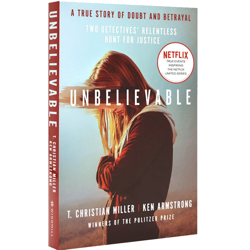 进口英文原版小说 unbelievable  难以置信 网飞新剧 netflix t