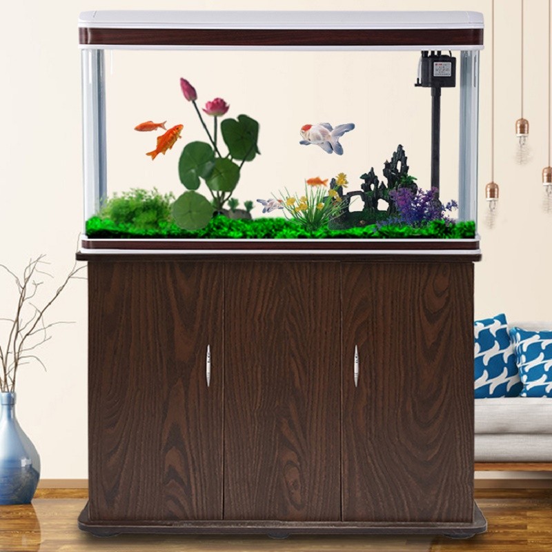 宝贝故事(baby story)热弯鱼缸水族箱 玻璃鱼缸客厅家用免换水鱼缸