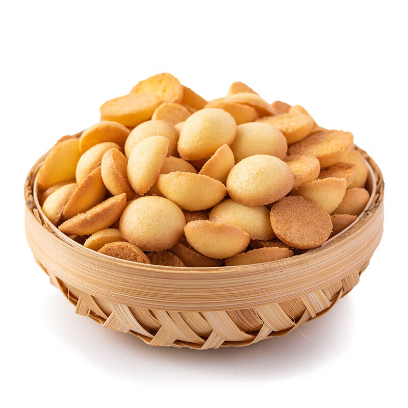 鲜有志杏元饼干整箱2斤老式蛋仔原味鸡蛋小饼干圆儿童零食小吃休闲