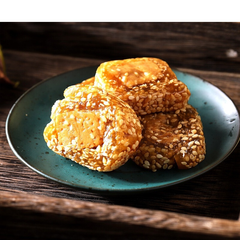 虎钢馋金门名产金门贡糖一来顺猪脚贡糖盐酥贡糖千层芝麻贡糖特产