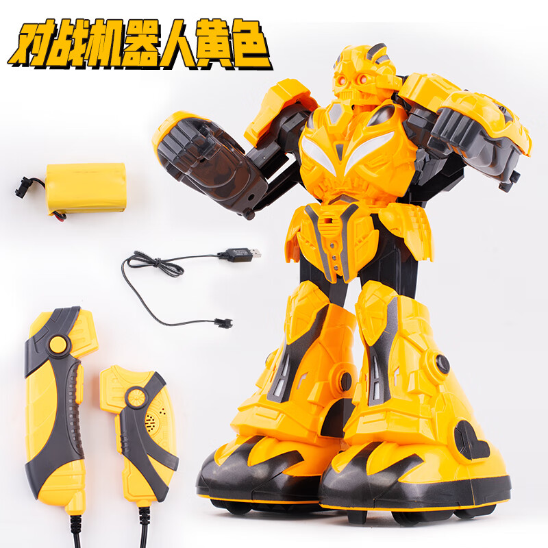 变形机器人玩具男孩金刚电动机甲模型体感对战对打架黄蜂大柱擎天 26