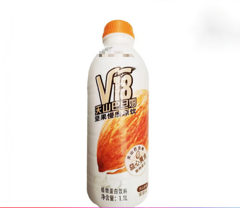 v18预售 v巴旦姆圣乳新疆美天植物蛋白饮料巴旦木饮料 预售 331ml*5瓶
