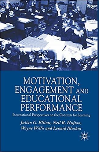 预订 motivation, engagement and educational performance