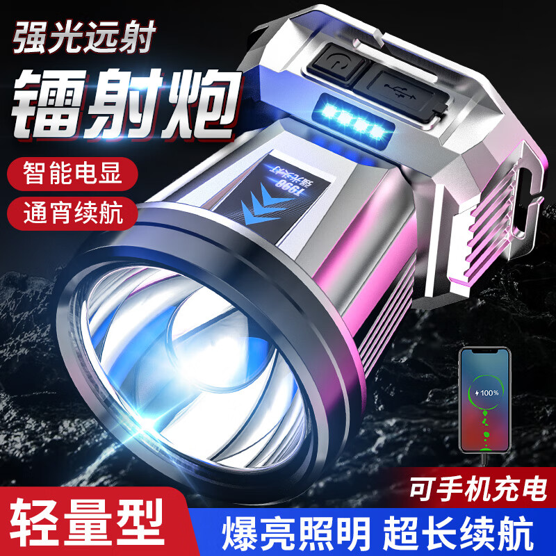 ���ڲ����������Ӧͷ��ǿ��Զ��ɳ��LED��ˮǿ�ⳬ������Ұ�⹤��ҹ����� ������6000N���ȡ�����75Сʱ