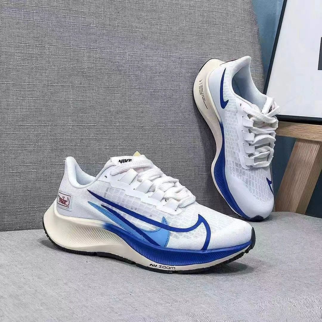 永司联名aj飞马乔d男鞋登月37代zoom飞马白蓝运动鞋轻便缓震跑步鞋