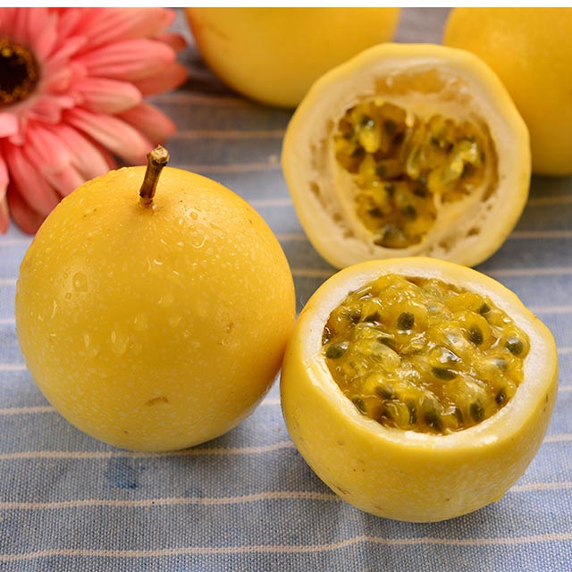 鑫佳叶黄金百香果 12粒装 单果45-60g【约1斤】