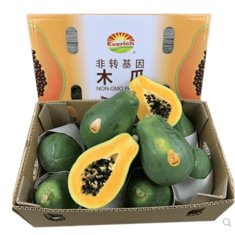 都乐木瓜非转基因新鲜水果菲律宾进口原箱5