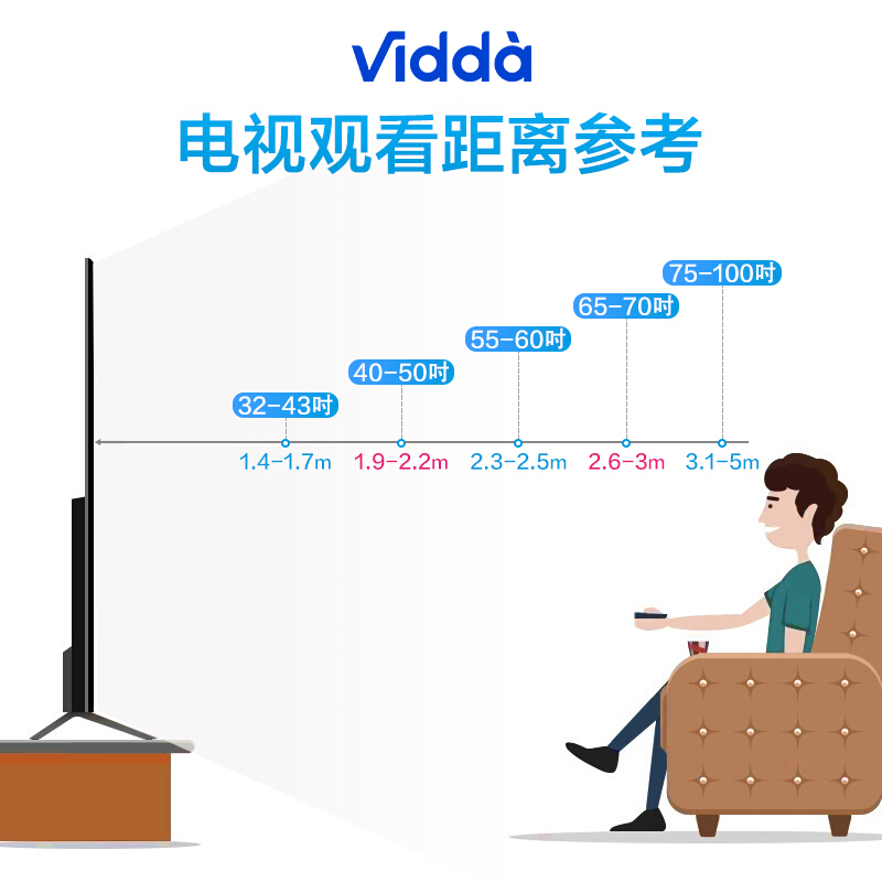 海信Vidda电视 32英寸 液晶电视 AI护眼 智能高清金属全面屏电视机 32V1F-R 以旧换新