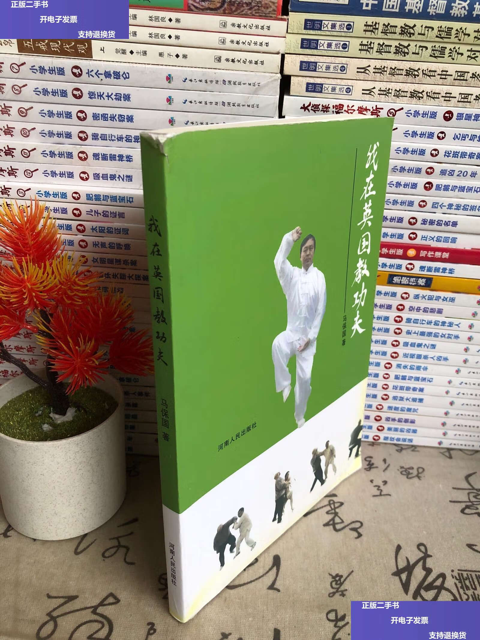 【二手9成新】我在英国教功夫 /马保国 河南人民