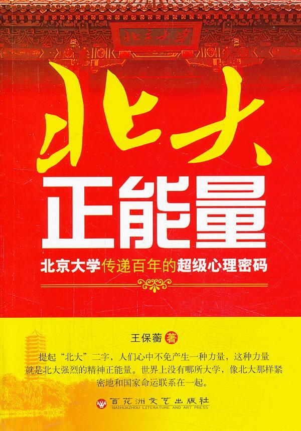 北大正能量励志与成功  图书