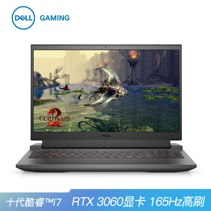 戴尔（DELL）游戏本电脑 2021新品游匣G15 15.6英寸窄边框电竞游戏笔记本电脑 定制版 8核 i7 RTX3060 6G独显 165Hz 32G内存 1TB PCIe 固态