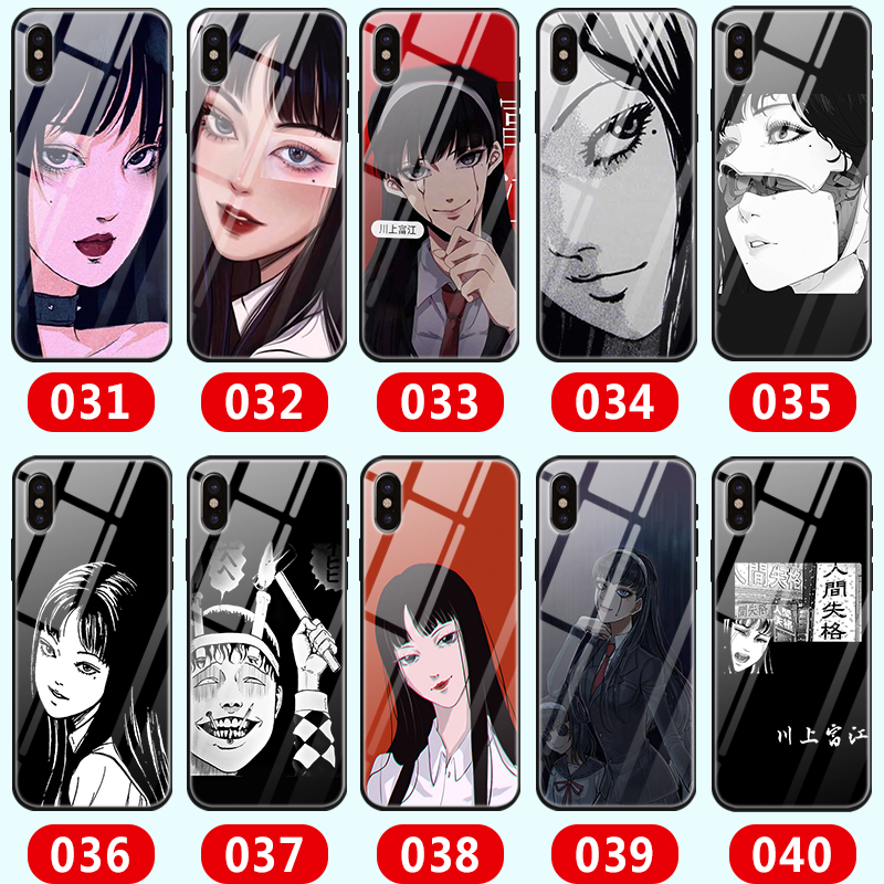 k60 k50pro硅胶保护套  川上富江-伊藤润二-暗黑少女冷酷恐怖动漫 直