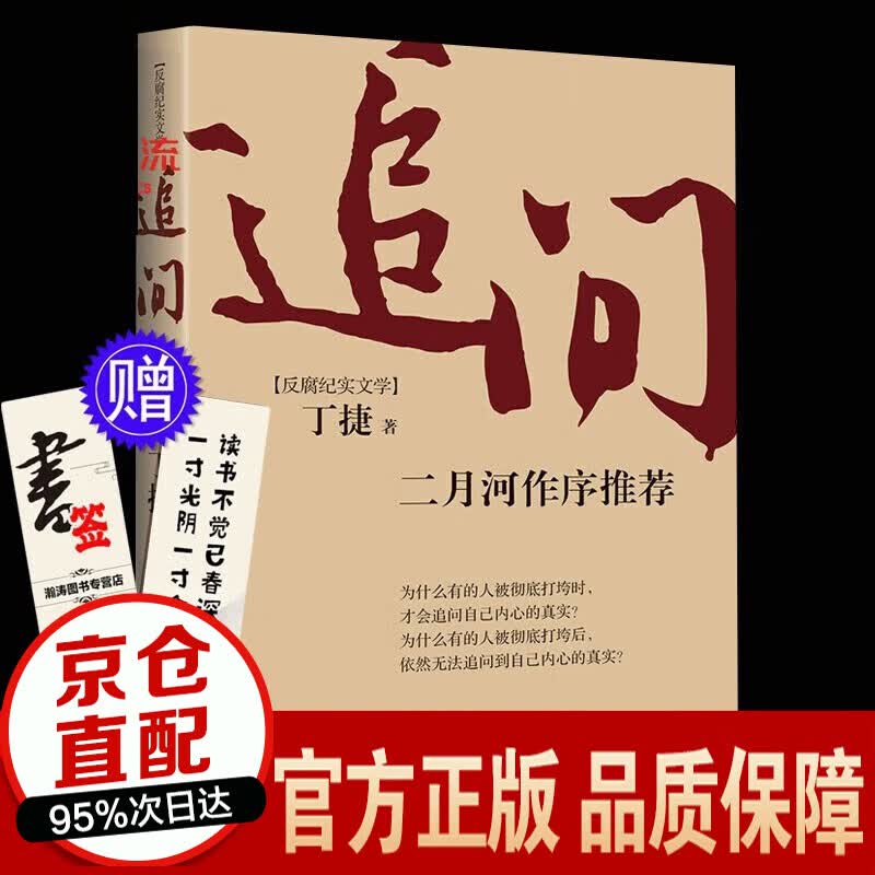 官方正版 追问 狂飙 反腐纪实文学现当代文学廉政刑侦犯罪悬疑小说反腐纪实文学书籍纪实文学小说  追问 单本属于什么档次？
