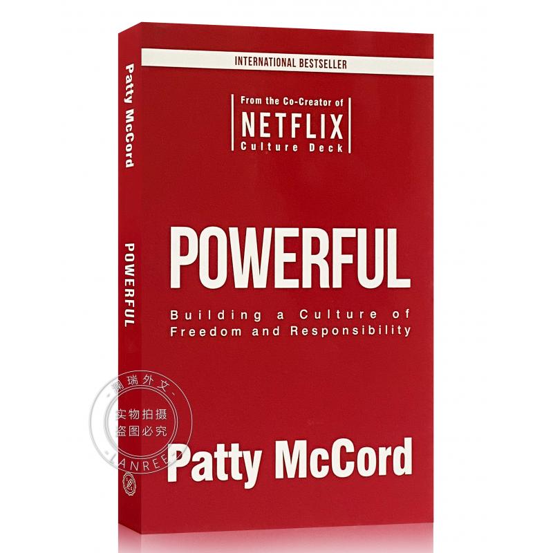 现货 奈飞文化手册 Powerful: Building a Culture of Freed...