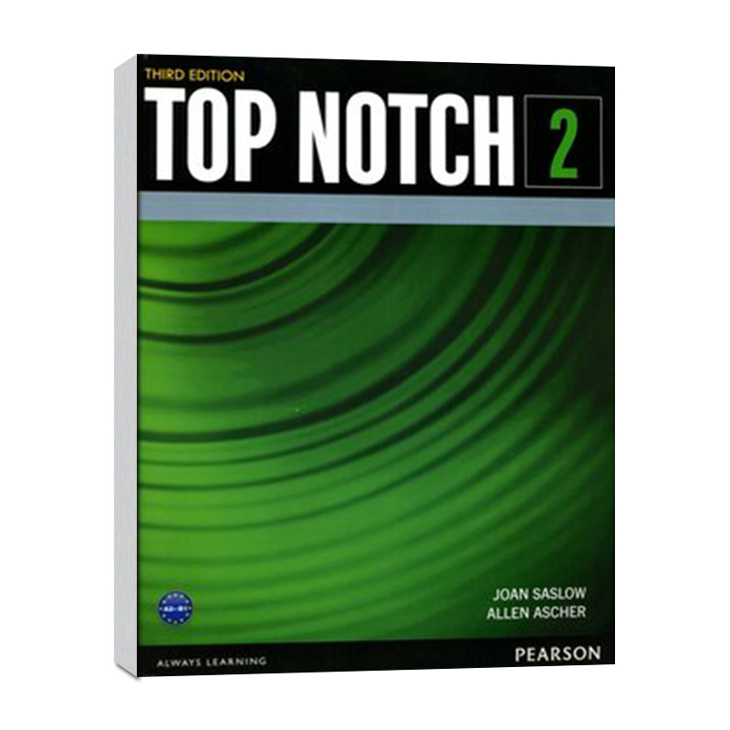 培生英文原版进口欧美主流教材 top notch 3e 学生用书第2级别 高中