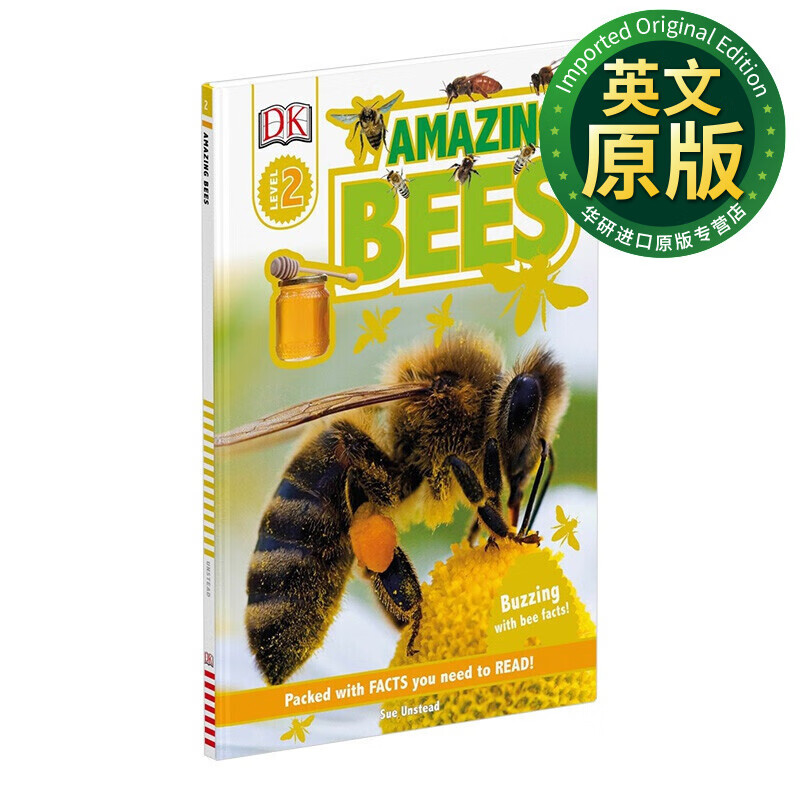 dk readers level 2 amazing bees dk分级读物l2 神奇的蜜蜂 英文原版