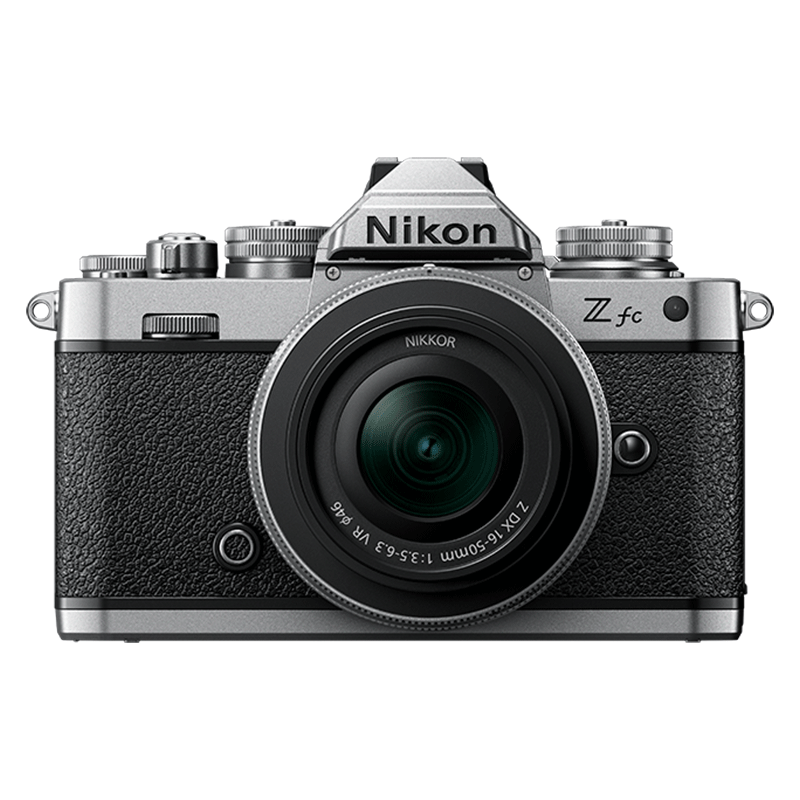 尼康（Nikon） Zfc半画幅复古微单相机 高清旅游数码照相机 Z16-50/Z28 2.8套机 Z fc+Z16-50 f/3.5-6.3VR银黑 标配【送64G卡+相机包+UV等基础配件】