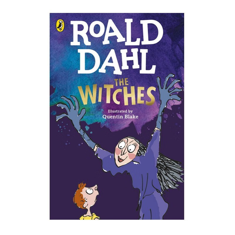 新版 女巫 The Witches 罗尔德达尔系列 Roald Dahl 英文原版儿童小说 小学生初中课外阅读故事书