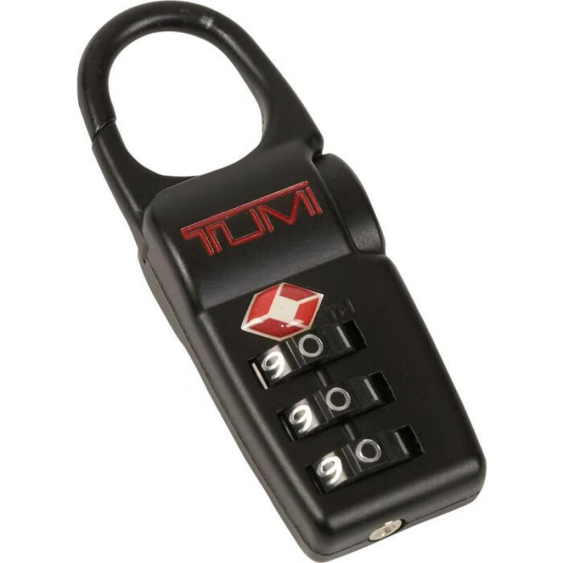 途明（Tumi）密码锁 单个装 TSA安全海关锁行李箱旅行箱配件锁头062DH Black os