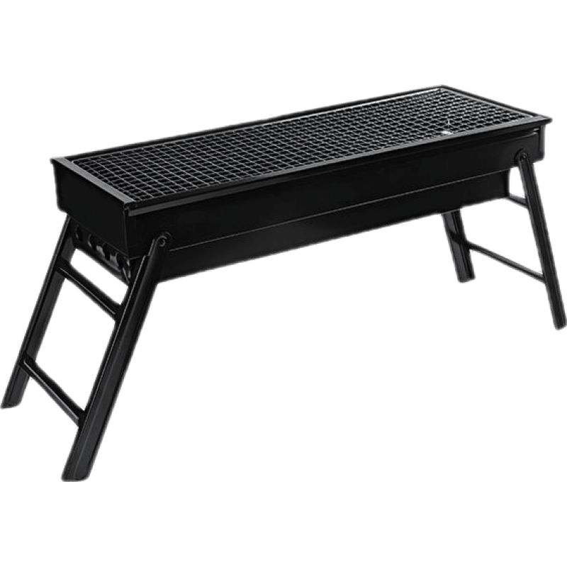 创意烧烤炉烧烤架子户外碳烤炉加厚便携式烧烤烤串炭烤炉烧烤工具 长