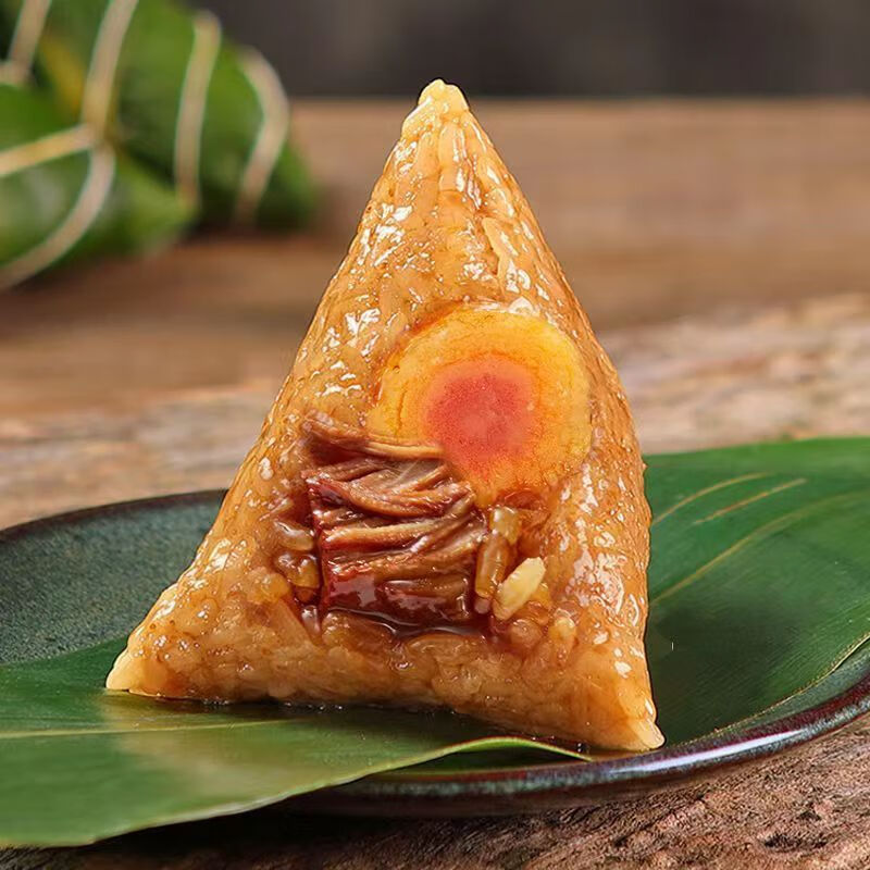 储山粽乡情端午节粽子南方口味版咸蛋黄肉粽咸粽真空低温 蛋黄肉粽