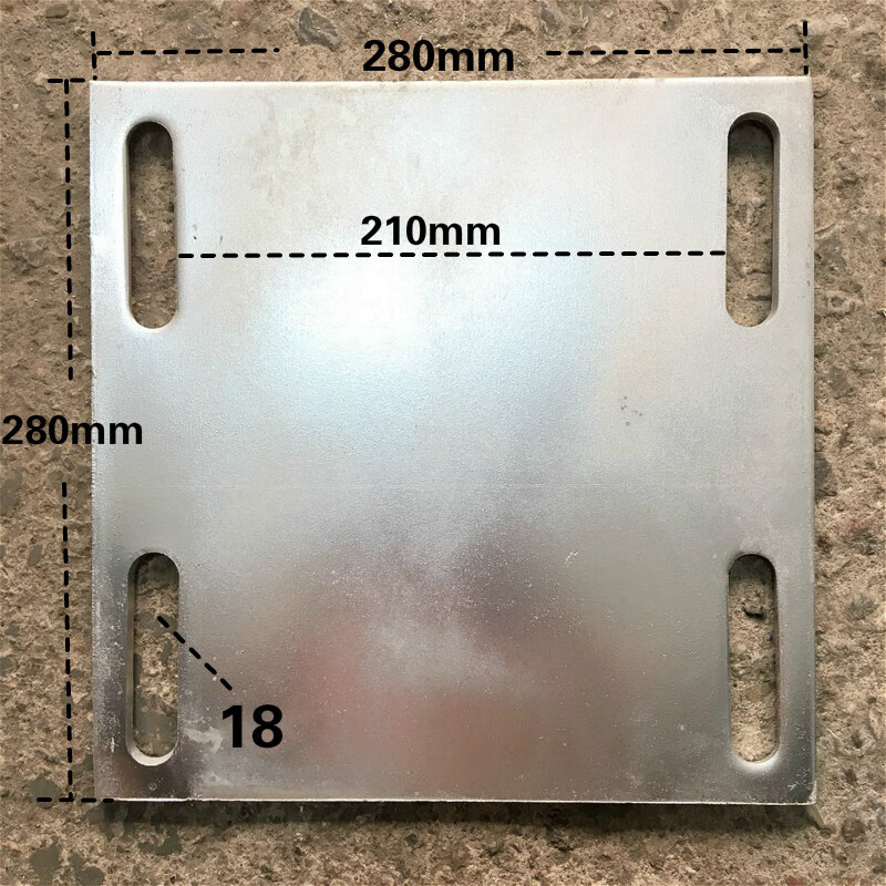 久聚和冷镀锌铁板/幕墙预埋件/镀锌钢板/预埋板/焊接底板/钢结构300*