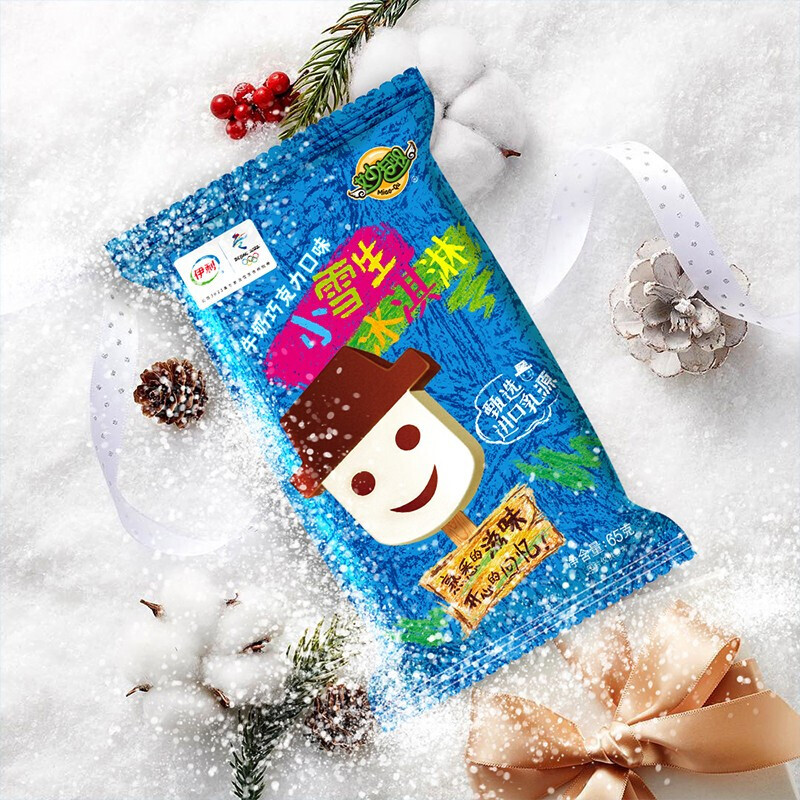 伊利小雪生雪糕30支装