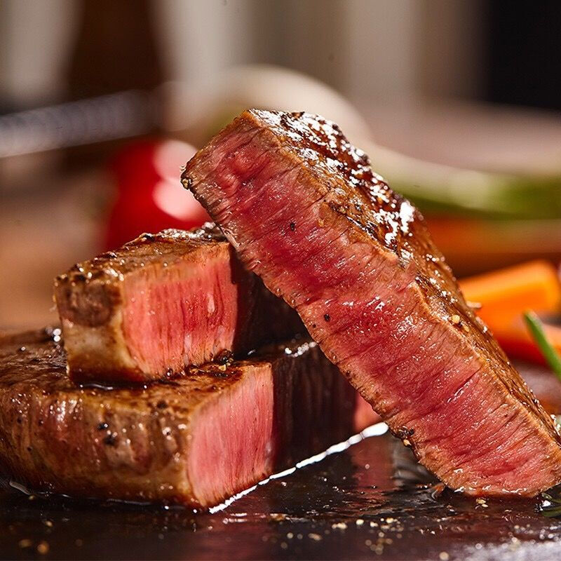 小凯西牛排 小牛凯西 菲力西冷眼肉10片 原肉整切黑椒牛排 西冷牛排