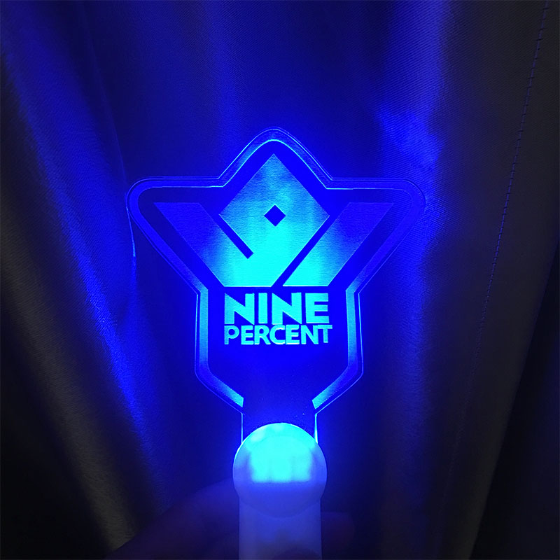 蔡徐坤应援棒 演唱会道具发光荧光手灯nine percent应援棒蔡徐坤 nine