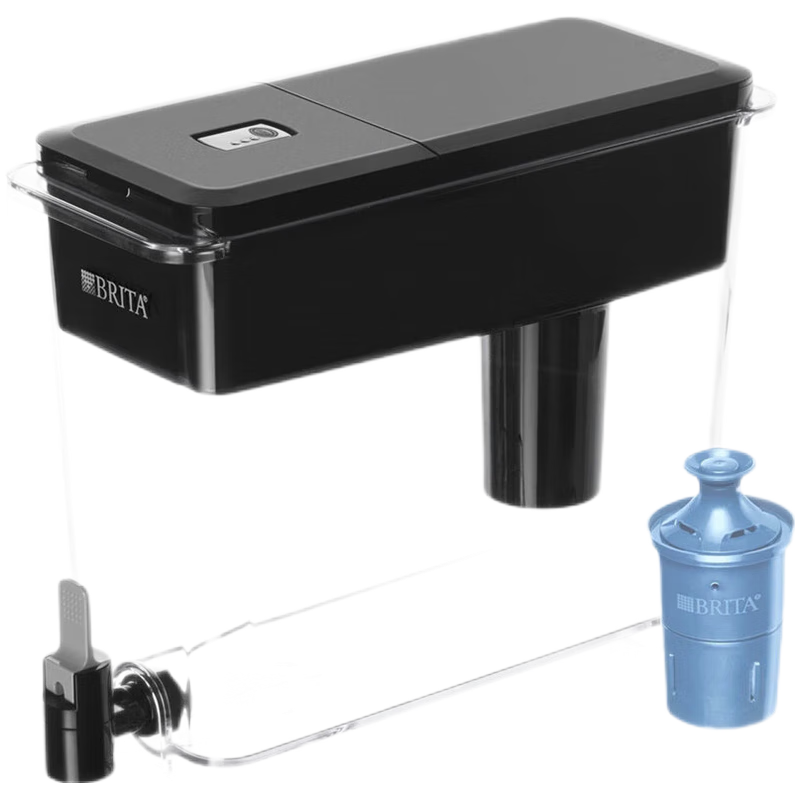 碧然德 廚房家用濾水器 UltraMax大過濾飲水機(jī)27Cup 帶濾芯（可使用6個(gè)月）辦公室家用凈水飲水器 過濾飲水機(jī)+1個(gè)濾芯