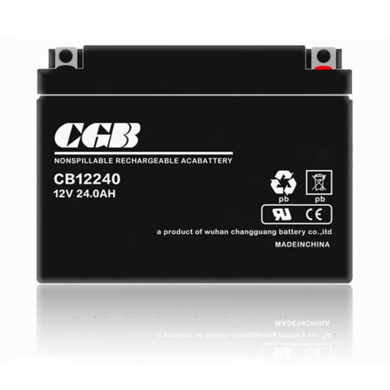 cgb长光铅酸储能蓄电池cb12240 12v24ah ups器械 太阳能光伏 12v24ah