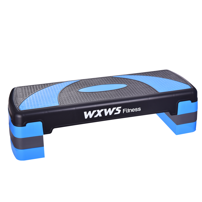 我形我塑 WXWS 健身踏板男女健身器材家用运动踏板有氧器拉筋板凳 78cm蓝黑撞色