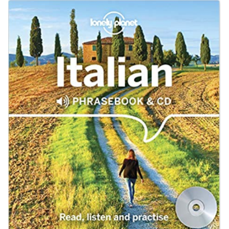 预订英文原版 phrasebook audio cd italian 意大利语短语手册和音频