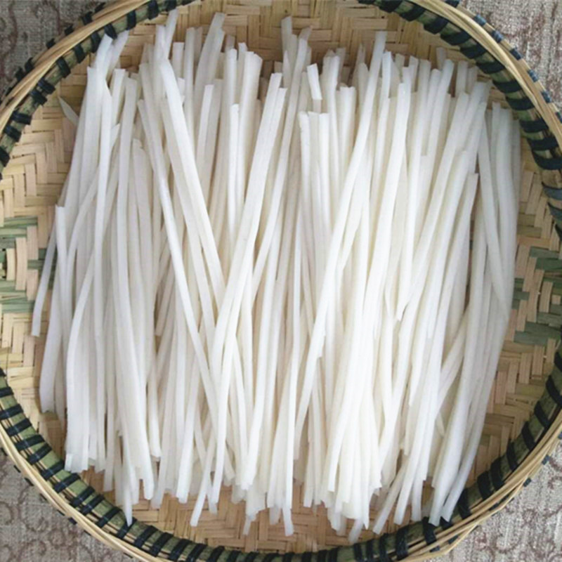 云南美食特产陆良精然半干粗饵丝米粑粑丝 500克真空包装 一袋500克