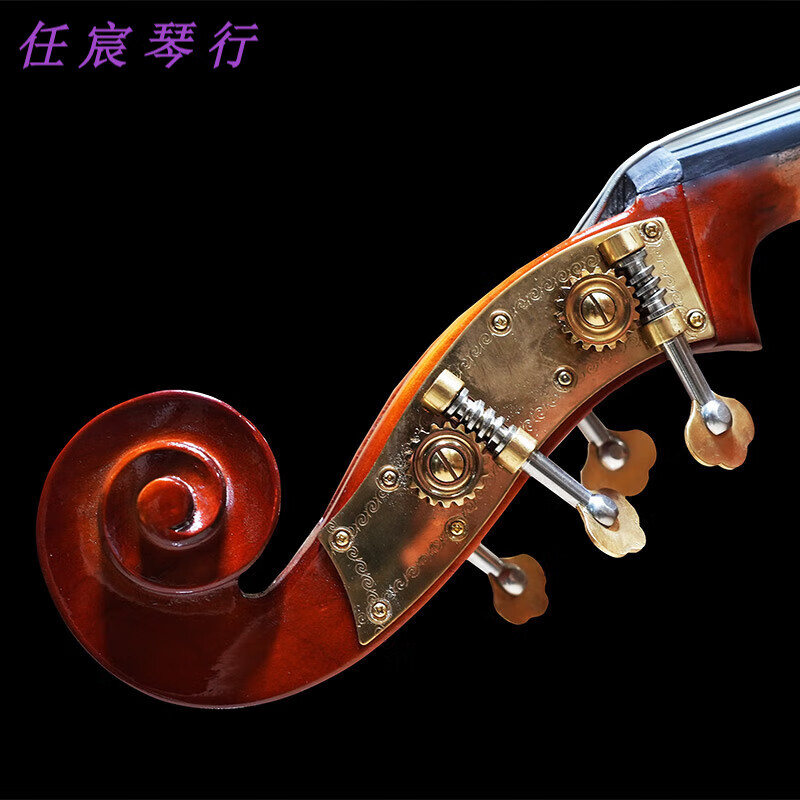 VZVPZHIO北京华东低音提琴初学者倍大提琴儿童大贝斯低音提琴Double B H2款低音提琴红色4/4