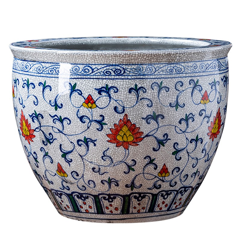 彩绘鱼缸 小号直径41cm