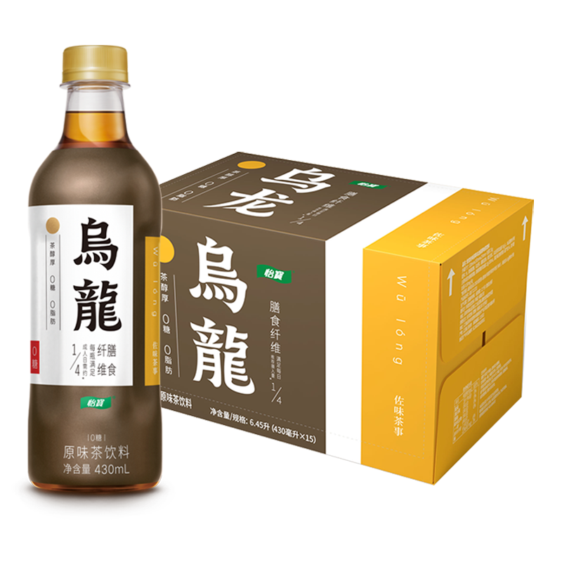 C'estbon 怡宝 乌龙茶饮料 原味 430ml*15瓶