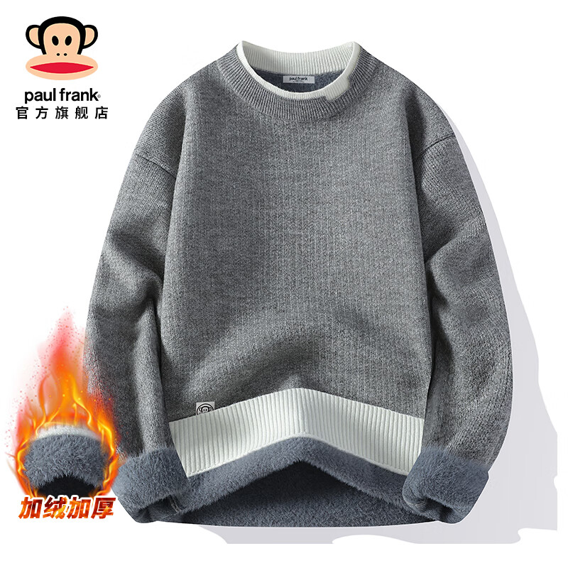 ���ڲ���������paul frank������������֯��������ﶬ�������¿�Բ��ٴ��ذ�������ë����װ ��ɫ����7047C���ٷ���Ʒ�� XL ������130-150�