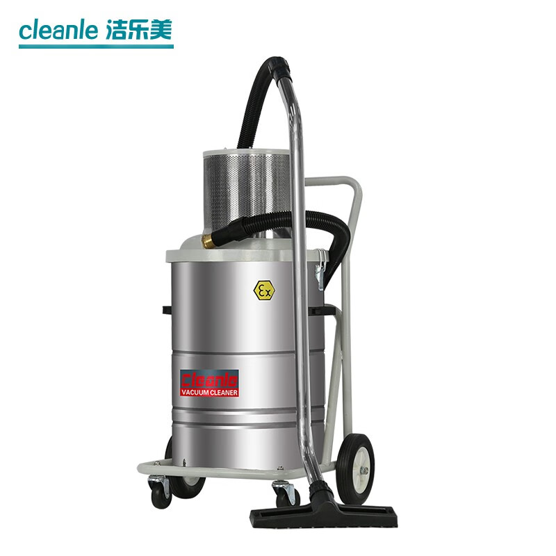 洁乐美(cleanle)as-ex60工业吸尘器防爆防静电 气动吸尘器 工厂干湿