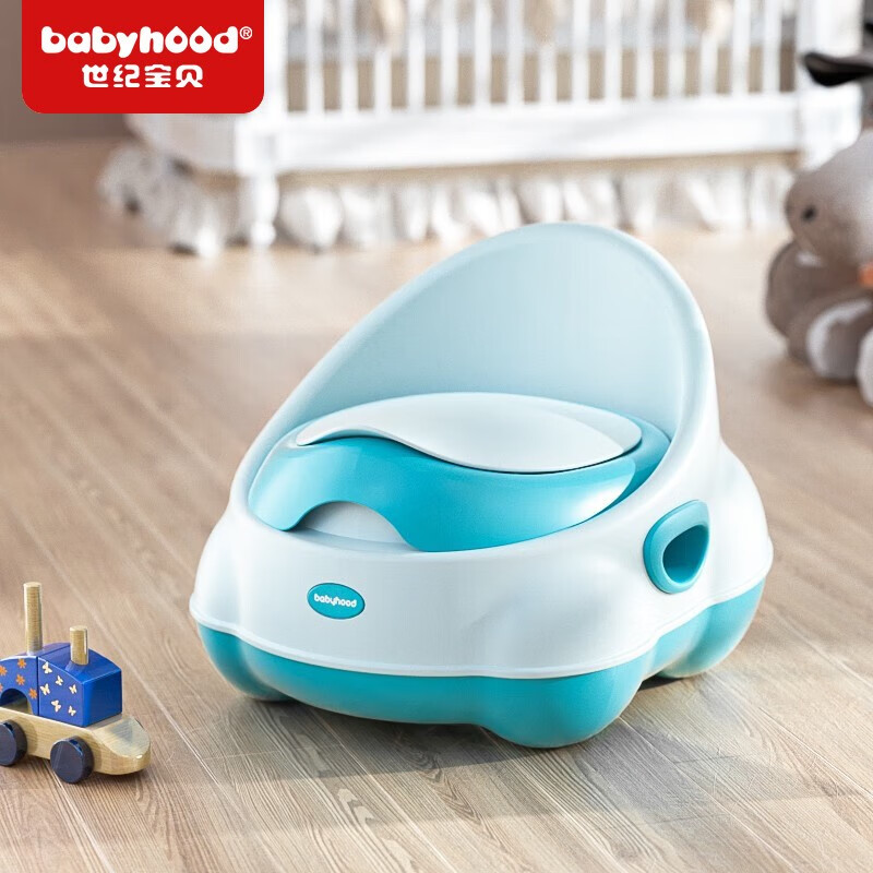 世纪宝贝(babyhood)儿童马桶坐便器 婴幼儿便盆尿盆男女宝宝小孩尿桶