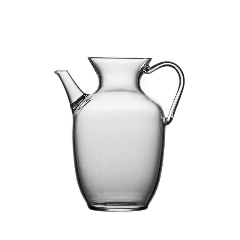 豐陶張生 日式加厚耐熱玻璃過(guò)濾龍井綠茶壺仿宋執壺花茶泡茶器套裝公道杯 透明柄綠茶壺300毫升帶蓋