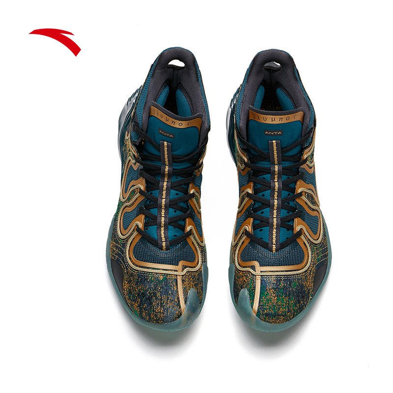 【限量】安踏星标系列星岳篮球鞋男夏季新款实战高帮运动鞋112121818a