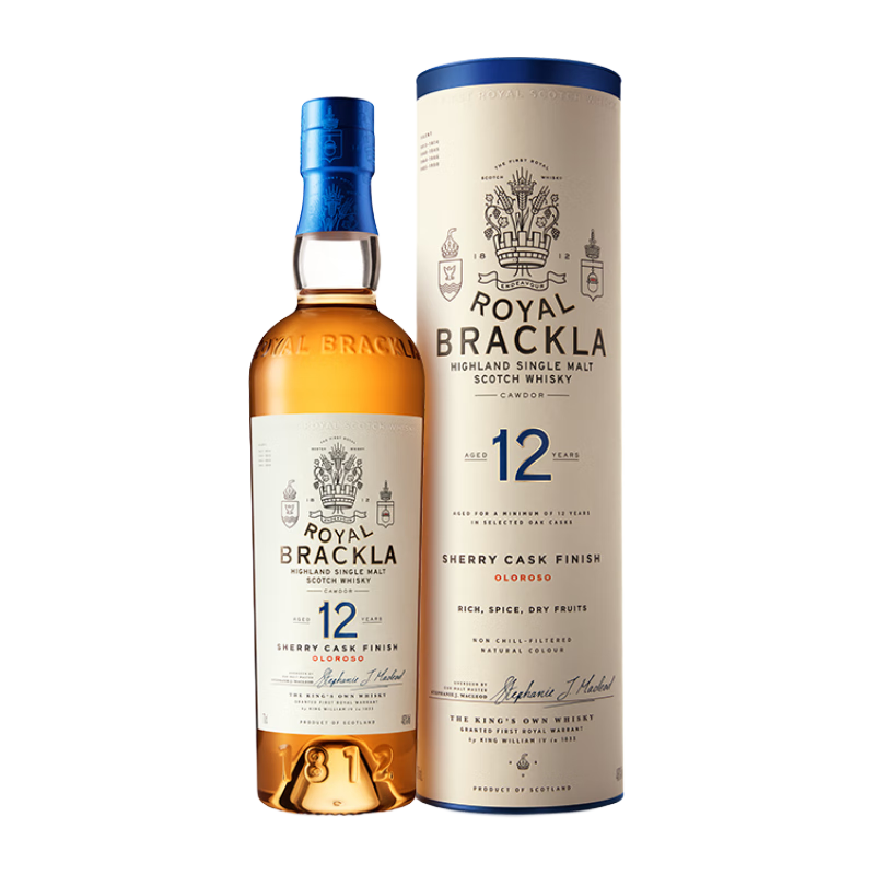 Royal Brackla皇家布莱克拉 12年单一麦芽威士忌700ml