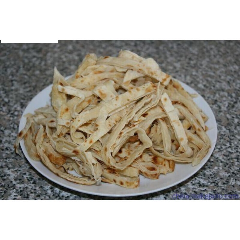 虎钢馋正宗河北特产炒饼饼丝手工现做焖饼小吃烩饼 面食饼条5斤真空