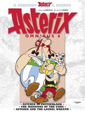 英文原版 高卢英雄历险记 16-18 合订本 卷六 儿童漫画 Asterix Omnibus 6 阿斯特克斯在瑞士 神仙居 凯撒的桂冠
