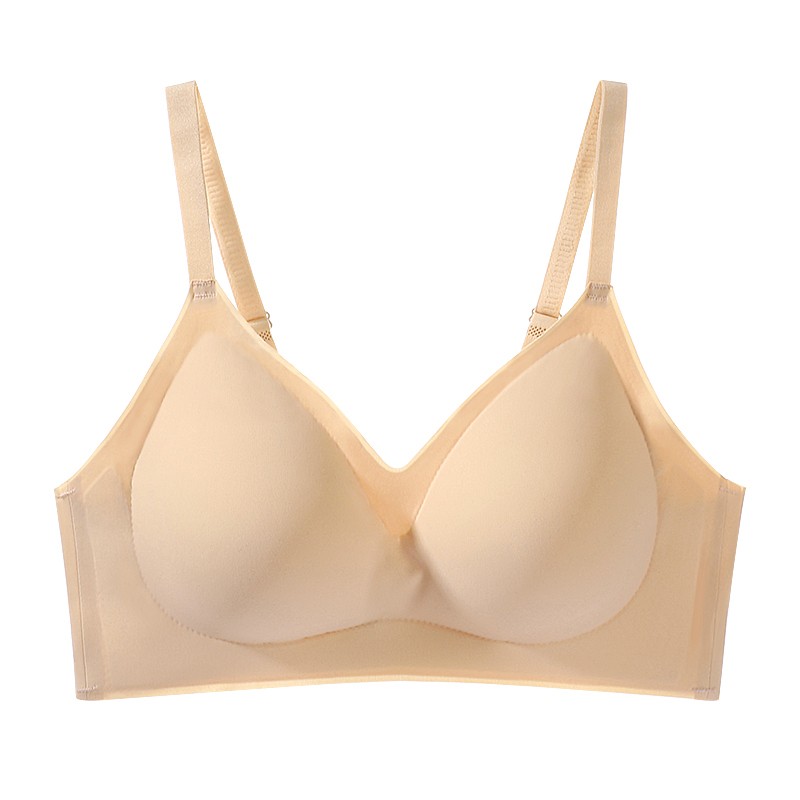 芬腾高档无痕内衣女聚拢显大无钢圈弹力收副乳防下垂文胸罩轻薄款透气 120G6656-肤色 M码属于什么档次？
