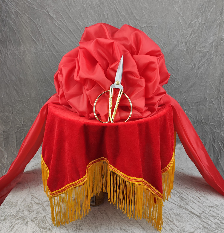 逸水缘 开业剪彩用品剪彩剪彩花球开张剪彩开张花球开业剪彩大红花球